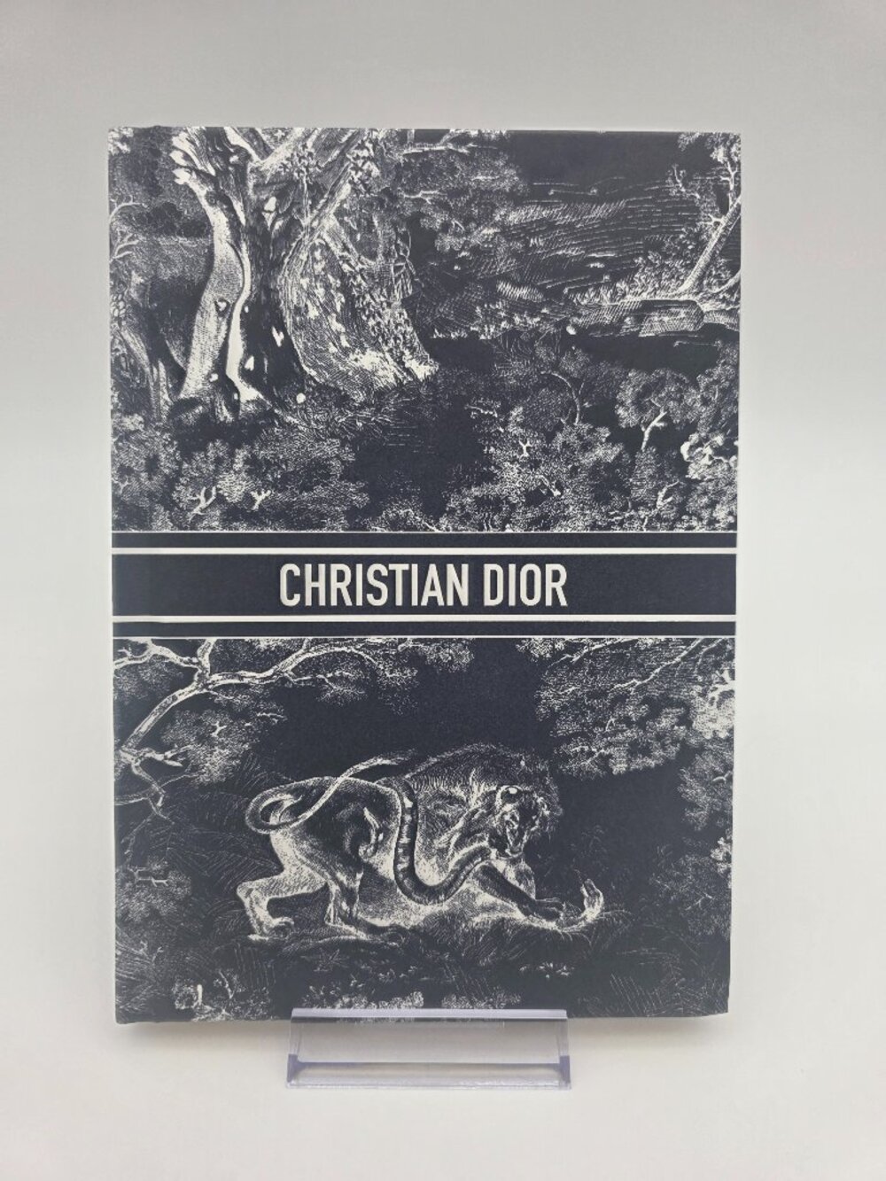 NEW CHRISTIAN DIOR Navy Blue TOILE DE JOUY Notebook